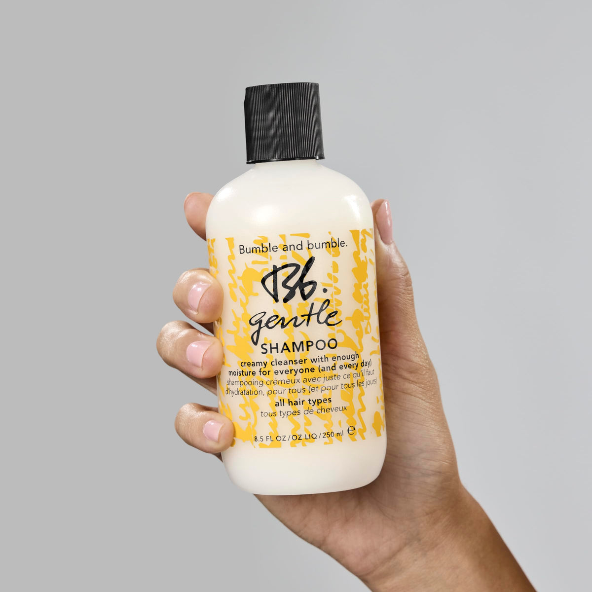 Bumble and bumble. ingredients label featuring glycerin and avocado oil benefits