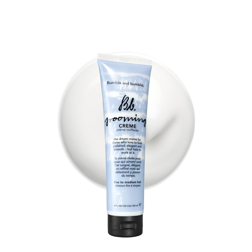 Bumble and bumble product front packaging showing branding and size benefits