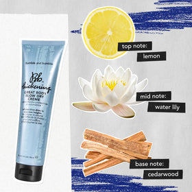 Bumble and bumble lifestyle styling finish showing voluminous blowout and natural movement