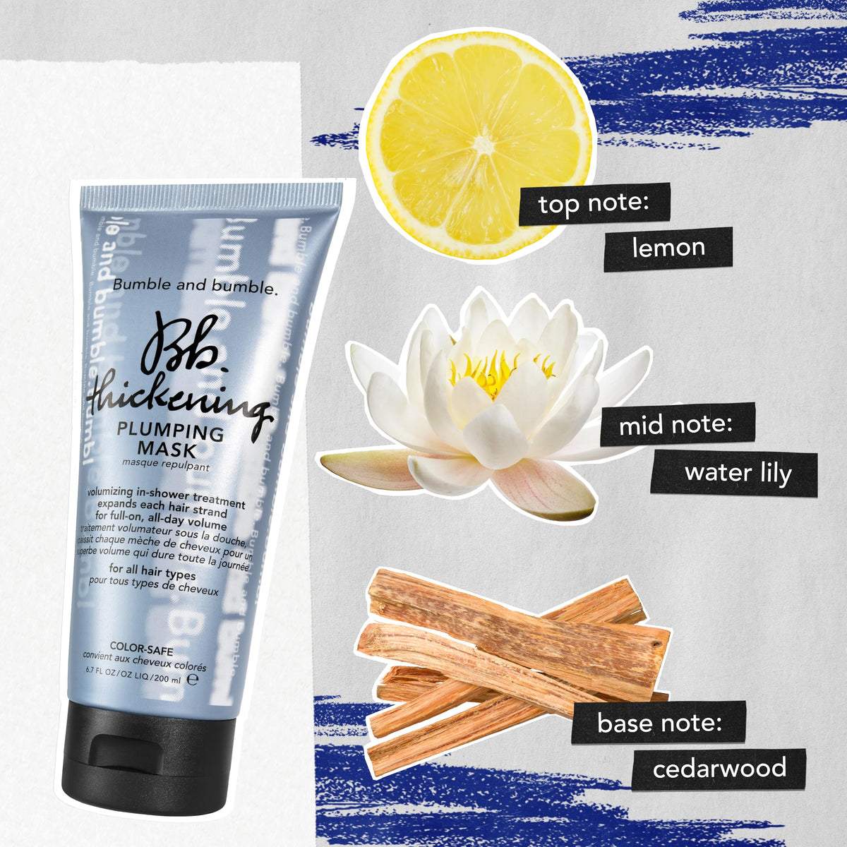 Bumble and bumble on bathroom shelf suggesting daily routine boost