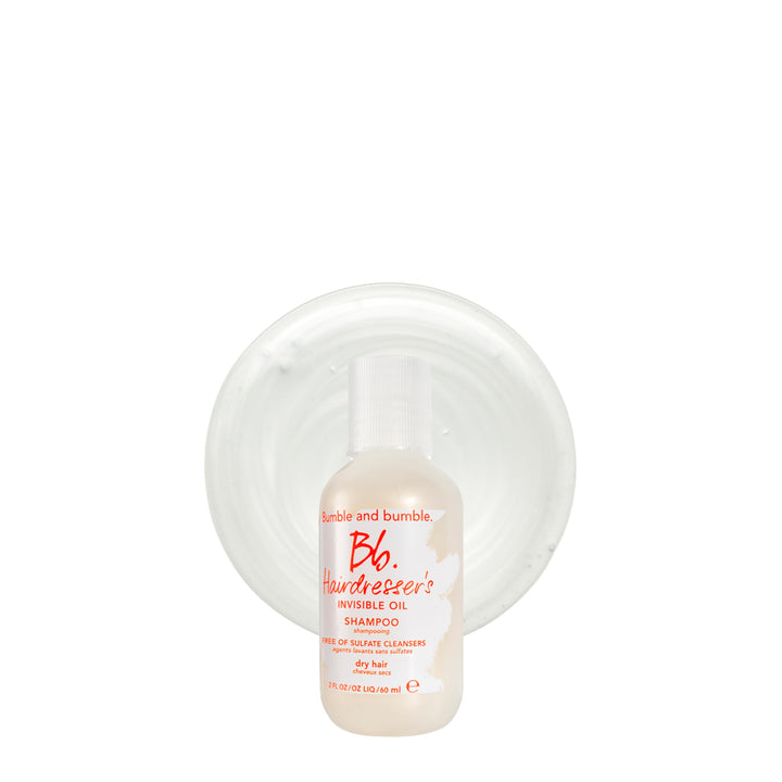 Bumble and bumble mini front packaging showing travel-friendly bottle