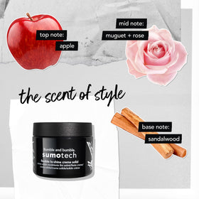 Bumble and bumble styled lifestyle look demonstrating low-shine finish