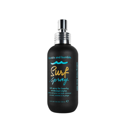 Bumble and bumble front packaging showing volumizing sea salt spray