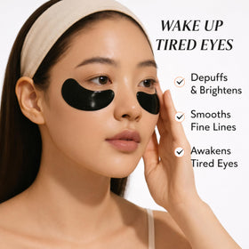 Bumfuzz ingredient display with green tea and plant peptide benefits