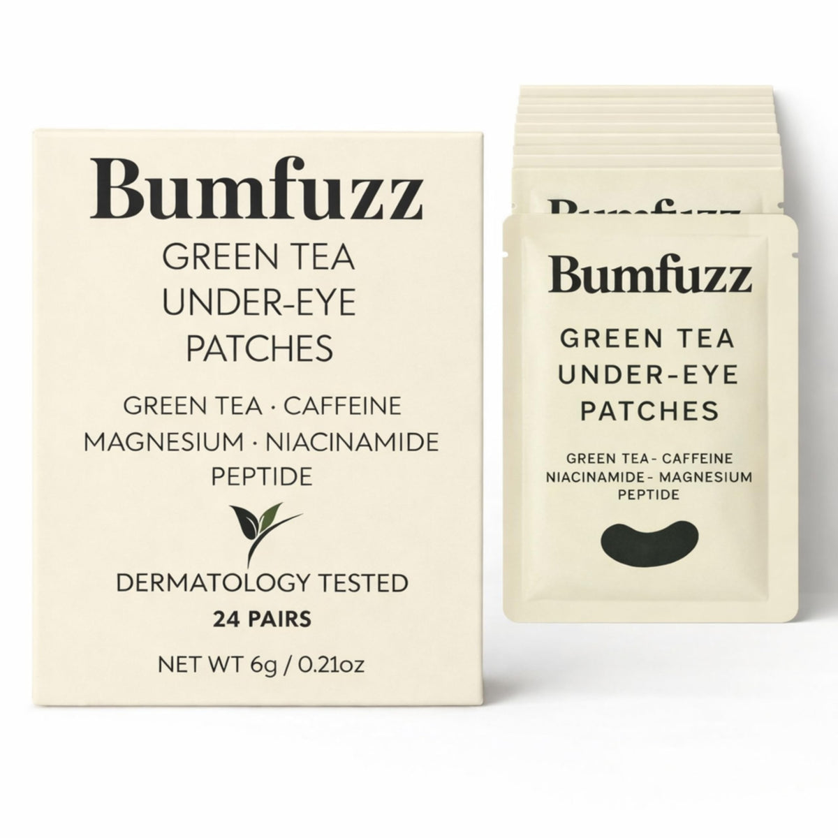 Bumfuzz close-up gel patch texture highlighting smooth adherence