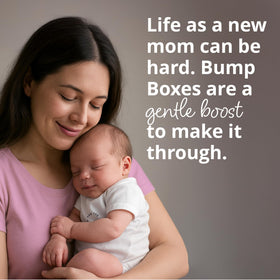 Bump Boxes Adventure Begins baby onesie flat lay showing soft fabric and fit