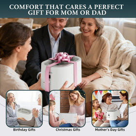 BUMPLYBEE compact storage on bath counter showing small footprint for home convenience