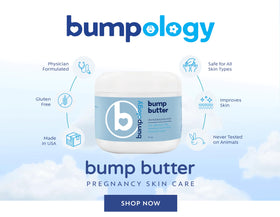 Bumpology open jar close-up with creamy texture for deep hydration