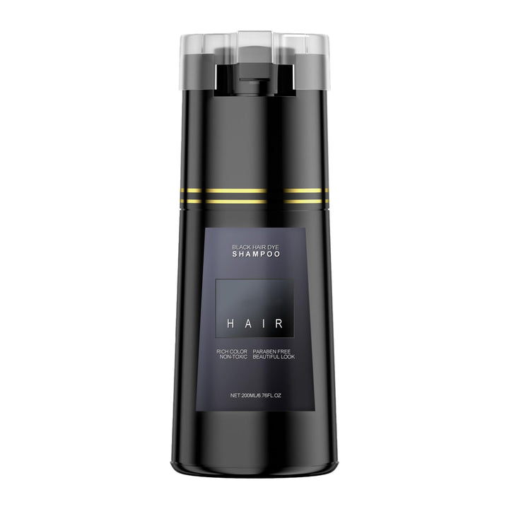 Bupposes front packaging showing bottle and benefit of easy gray coverage