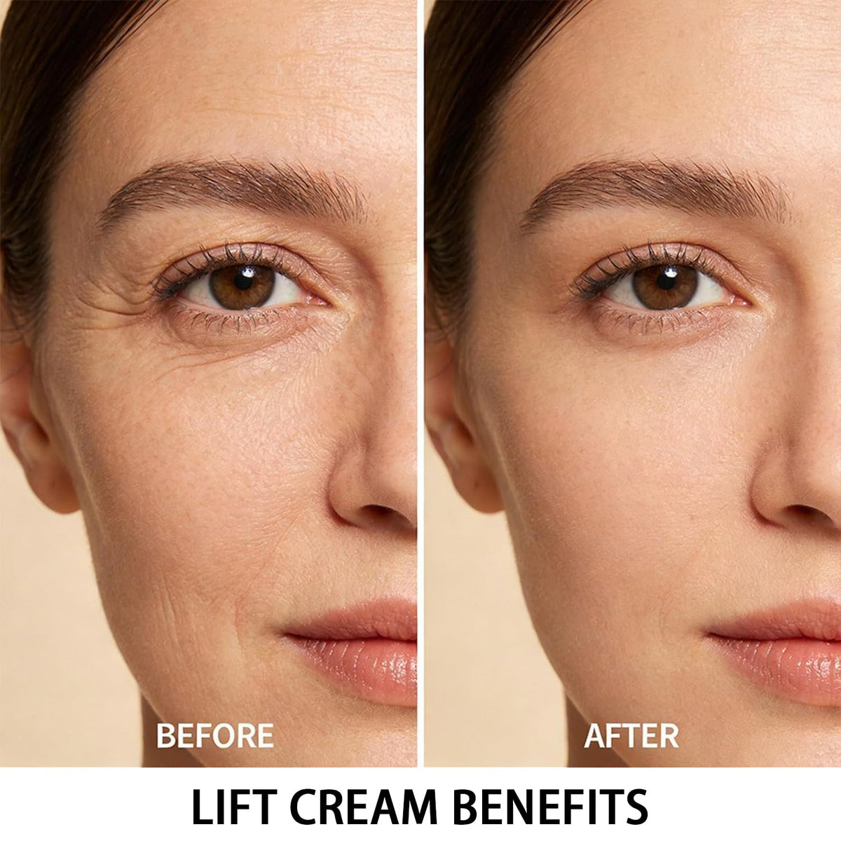 Bupposes close-up of cream texture highlighting smooth, fast-absorbing finish