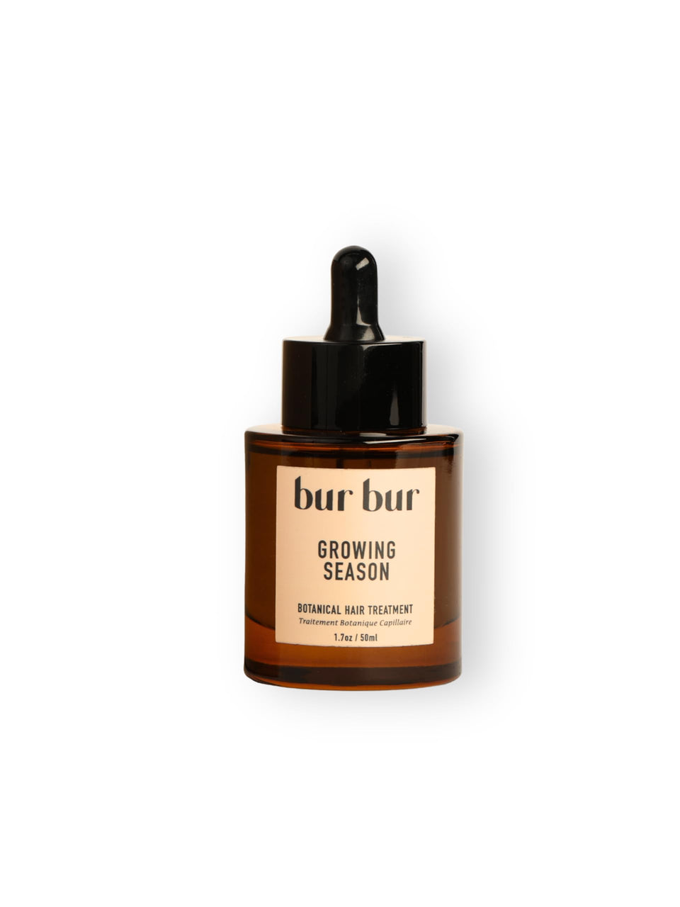 Bur Bur bottle front view showing label and product benefits
