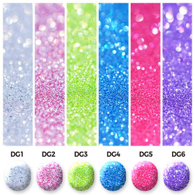 BURANO silver reflective swatch showing mirror-like sparkle for high-contrast shine