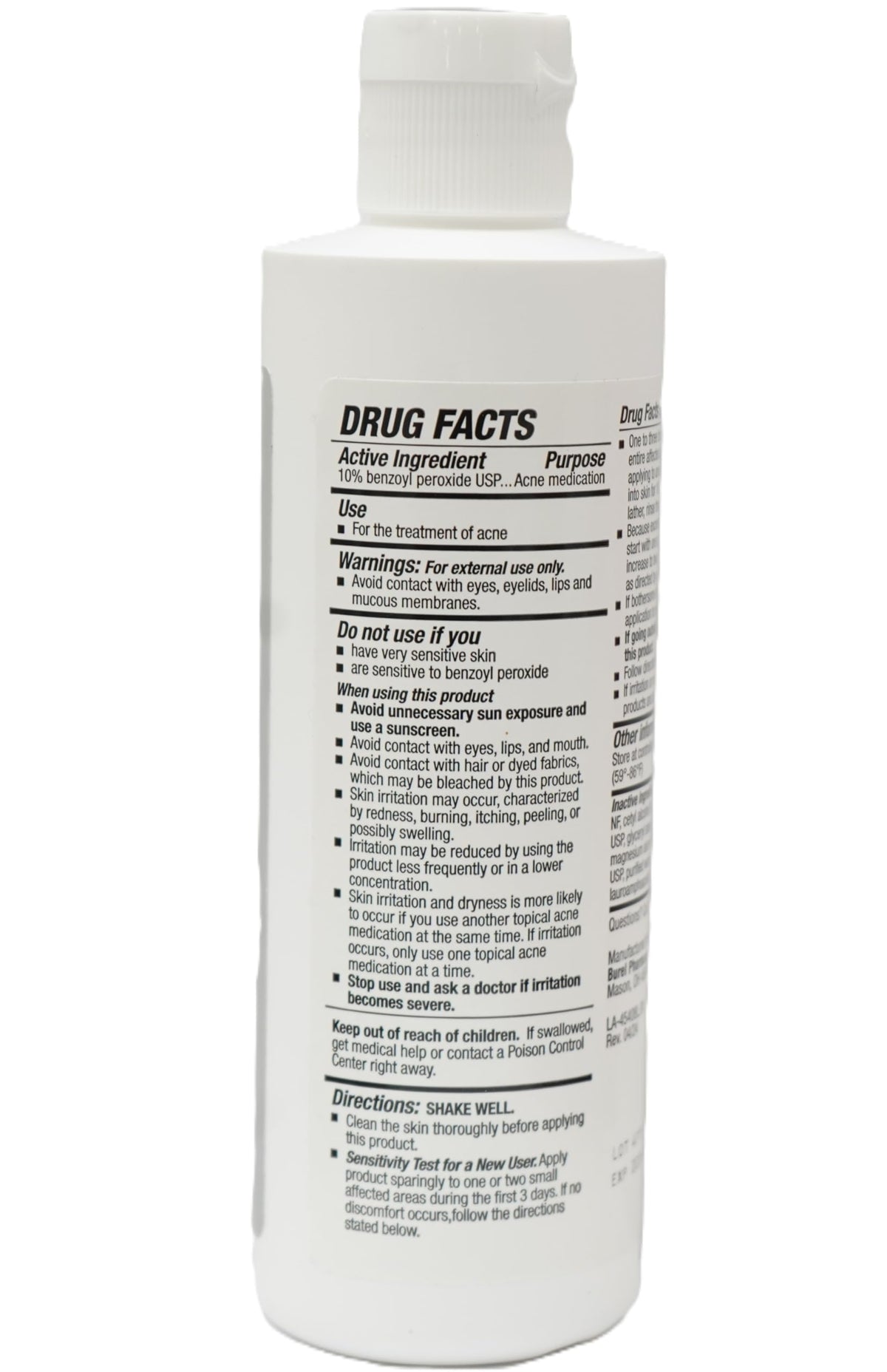Burelpharma foamy texture close-up illustrating gentle lather that cleans without over-drying