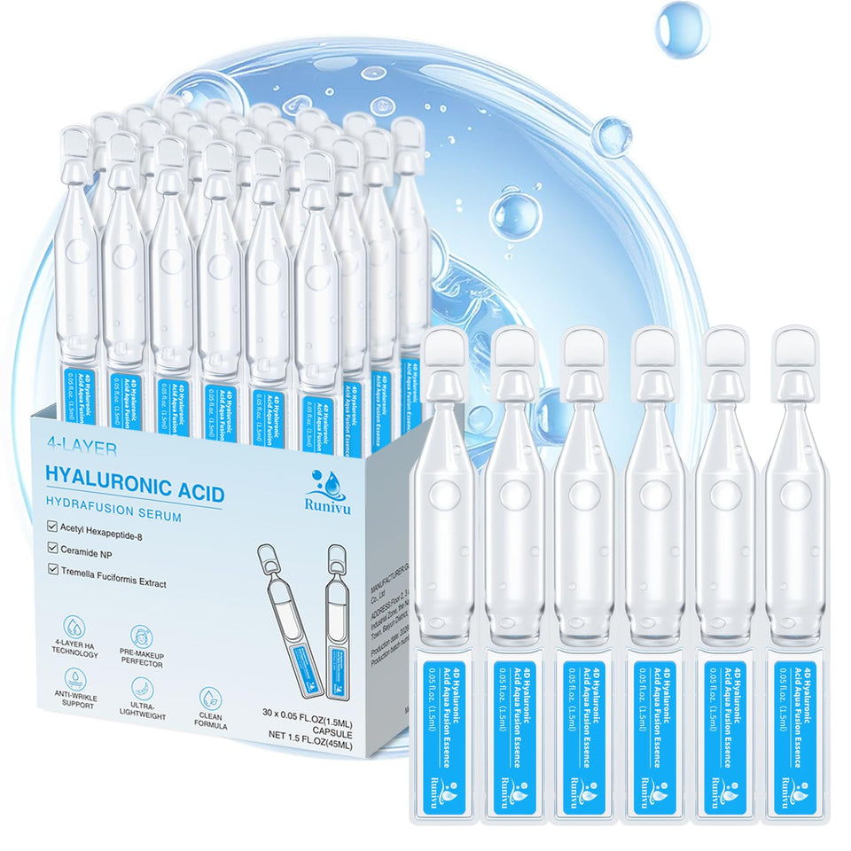 BurGift front packaging showing 30 ampoules and clear benefits