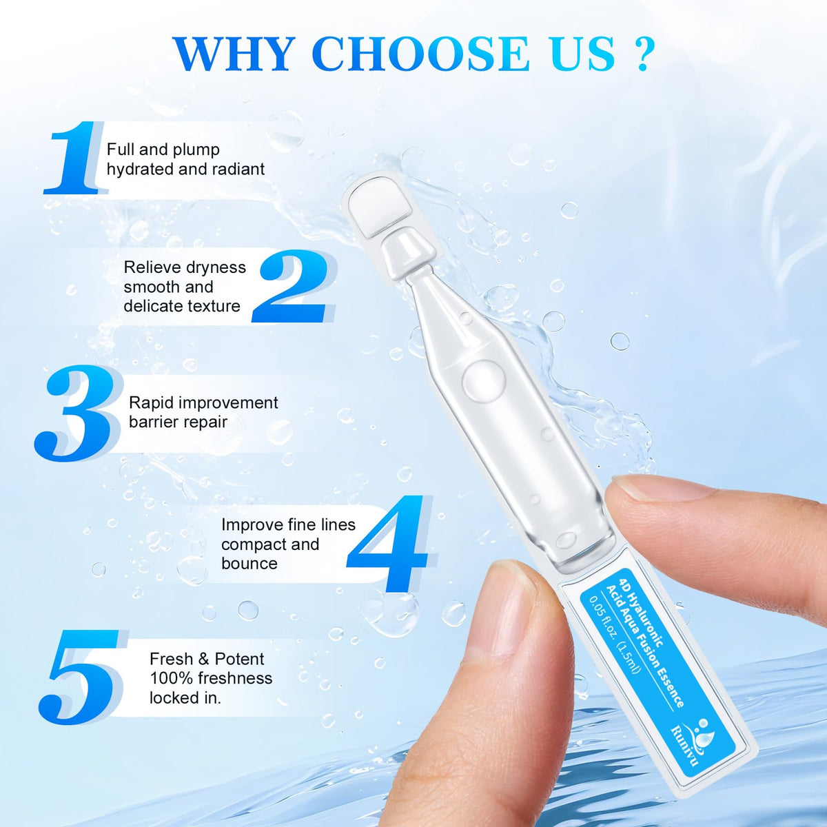 BurGift ampoules inside travel kit highlighting TSA-friendly convenience