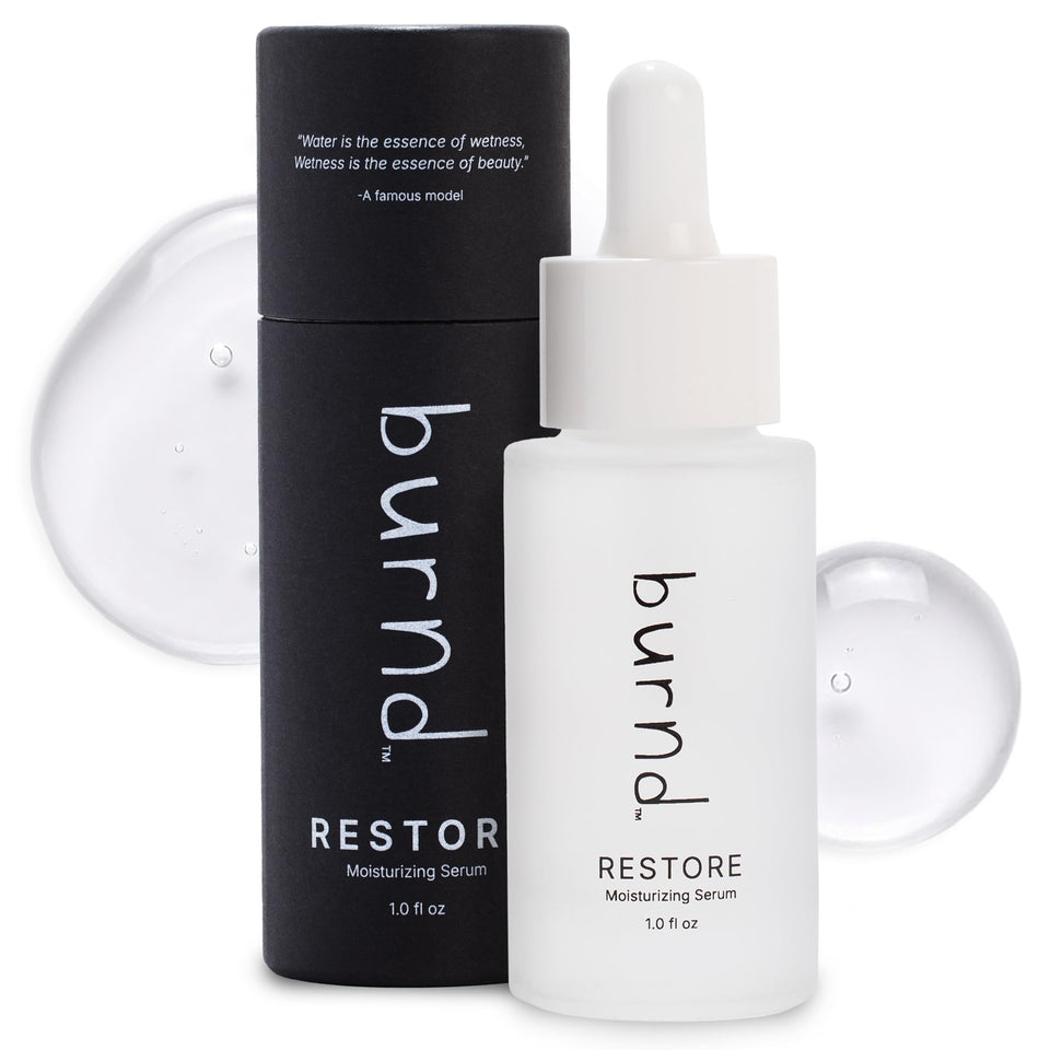 burnd front packaging bottle showing clean design and easy identification