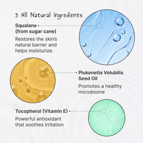burnd texture close-up with serum drops demonstrating lightweight absorption