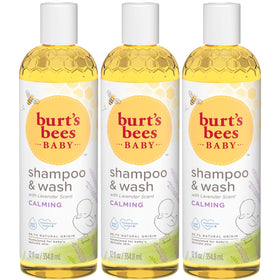 Burt's Bees front packaging showing calming lavender and gentle formula benefit