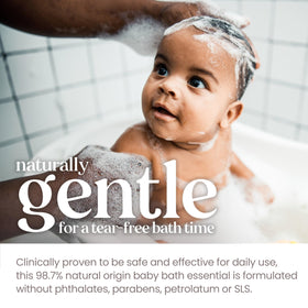 Burt's Bees label and ingredient list highlighting natural-origin components