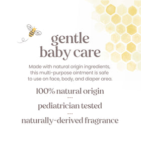 Burt's Bees tub in nursery lifestyle scene for everyday caregiving use