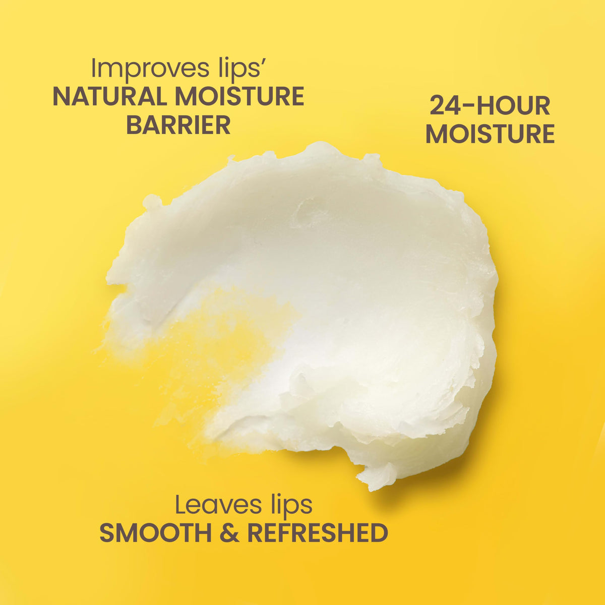 Burt's Bees Beeswax tube close-up showing label and refreshing peppermint benefit