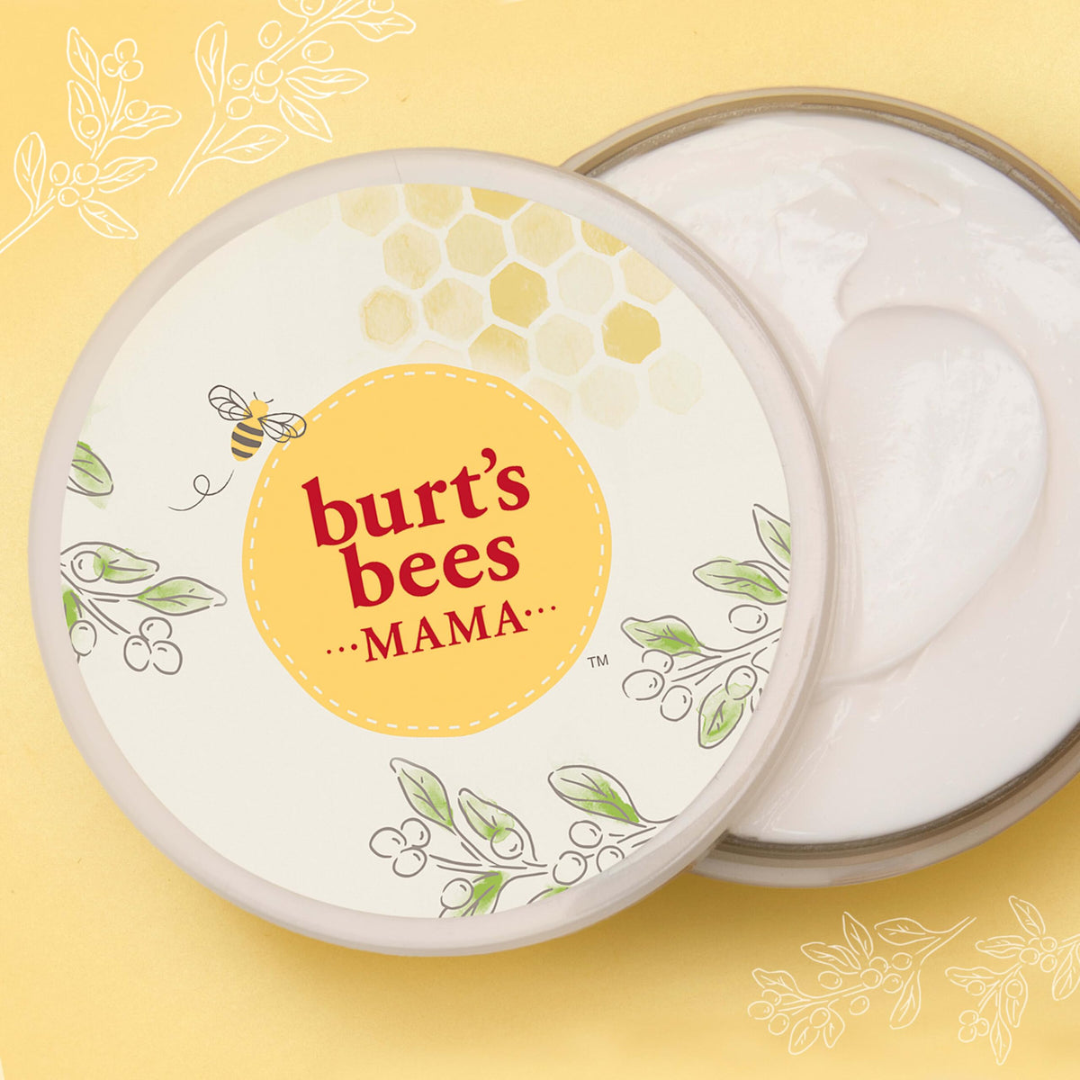 Burt's Bees jar on bathroom shelf suggesting daily skincare routine convenience