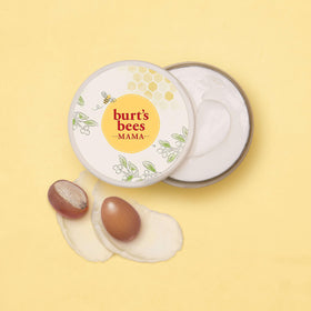 Burt's Bees label close-up showing ingredient claims and fragrance-free benefit