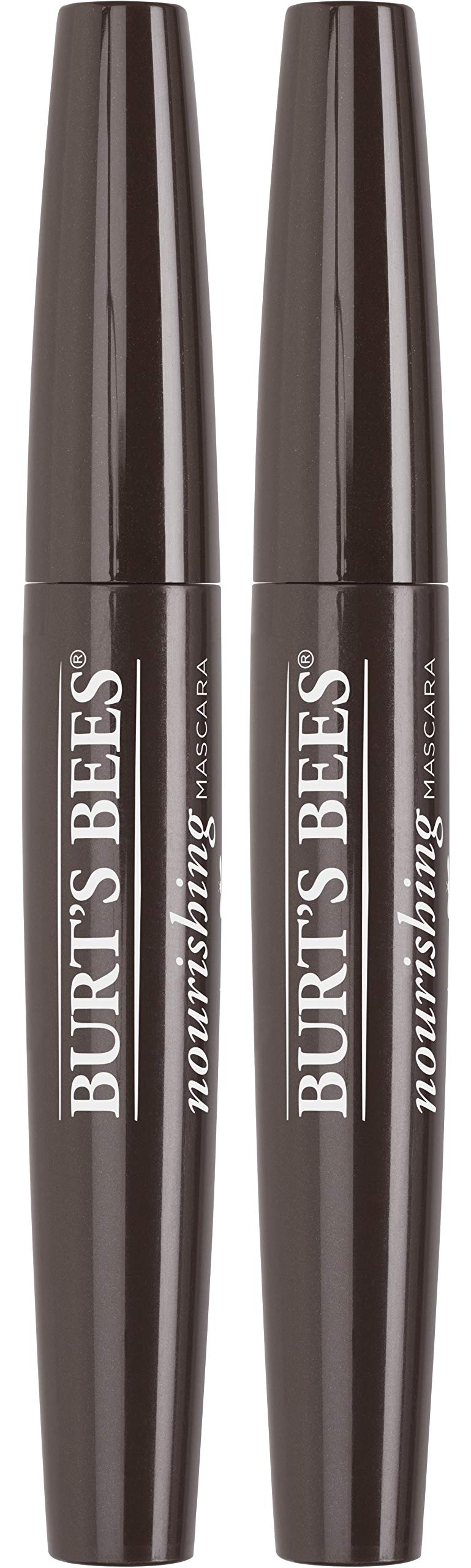 Burt's Bees front packaging showing Classic Black mascara and benefits