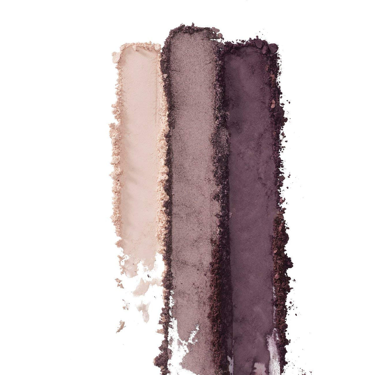Burt's Bees arm swatches of three shades demonstrating true color payoff