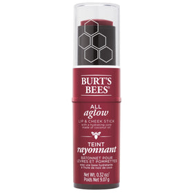 Burt's Bees close-up texture of stick illustrating smooth blendable finish