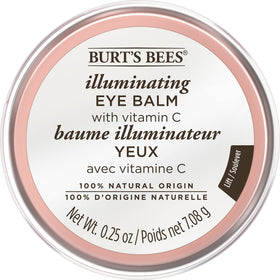 Burt's Bees eye balm texture closeup swatch illustrating smooth application and hydration