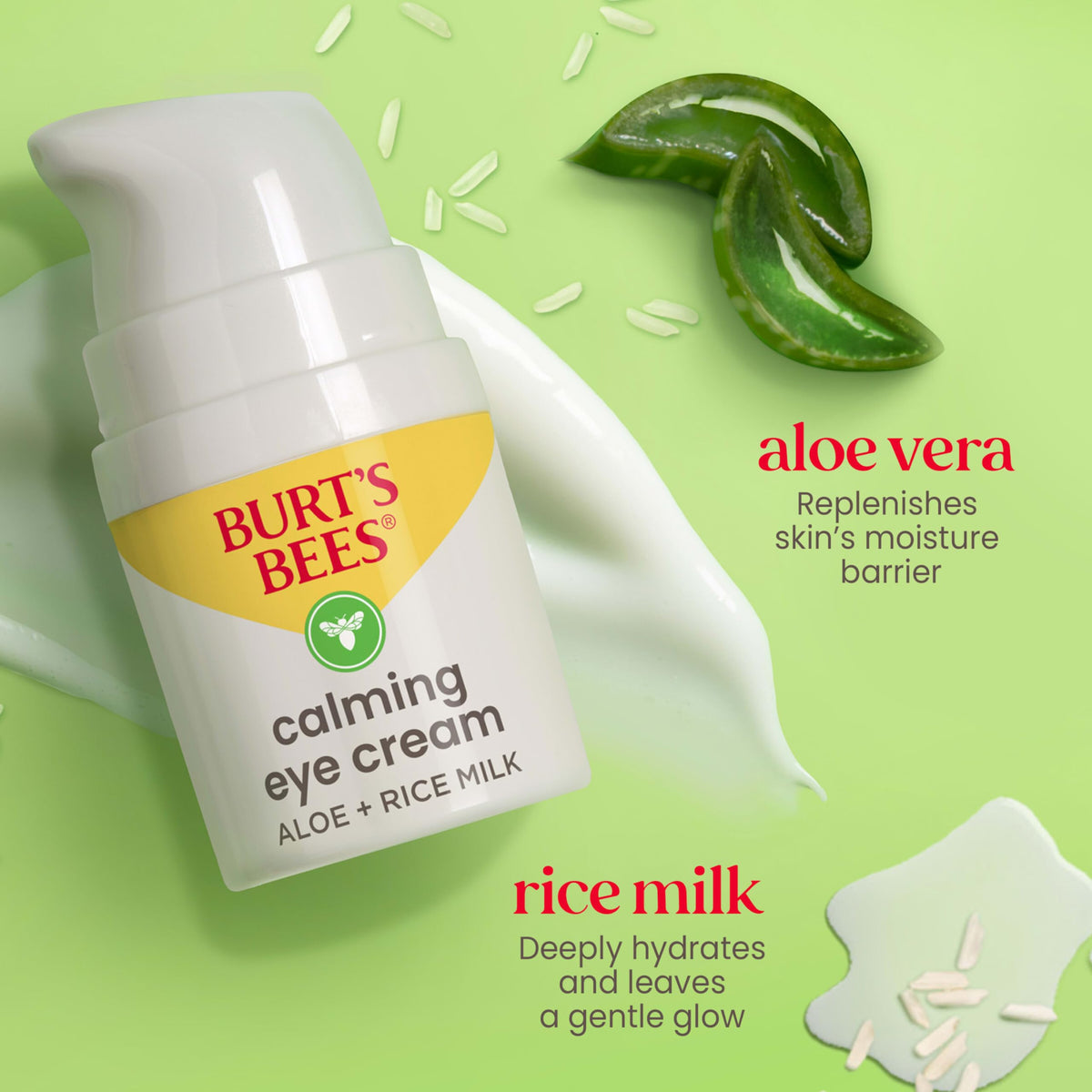 Burt's Bees cap and tube detail highlighting secure packaging and easy dispensing