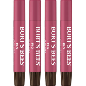 Burt's Bees front packaging showing fig tint and recyclable carton benefits