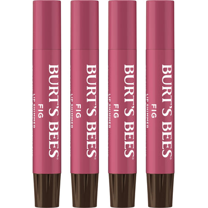 Burt's Bees front packaging showing fig tint and recyclable carton benefits