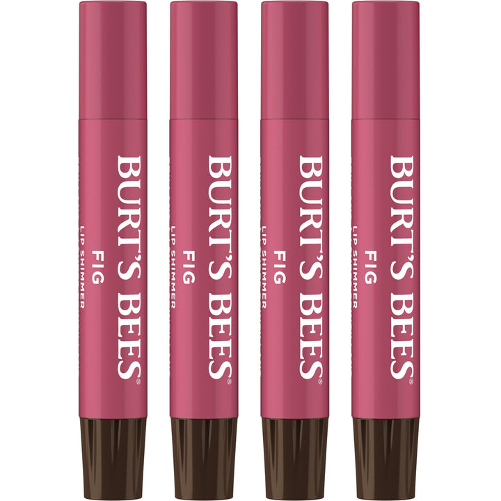 Burt's Bees front packaging showing fig tint and recyclable carton benefits