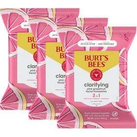Burt's Bees front packaging showing pink grapefruit and hydrating claim