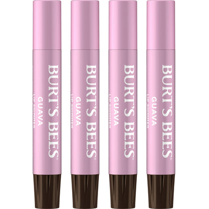 Burt's Bees guava front packaging showing recyclable carton and shimmer benefit