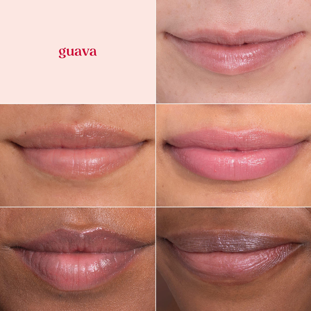 Burt's Bees guava in-hand usage shot showing quick on-the-go refresh benefit