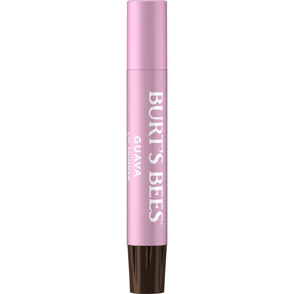 Burt's Bees guava stick closed detail highlighting compact portability benefit