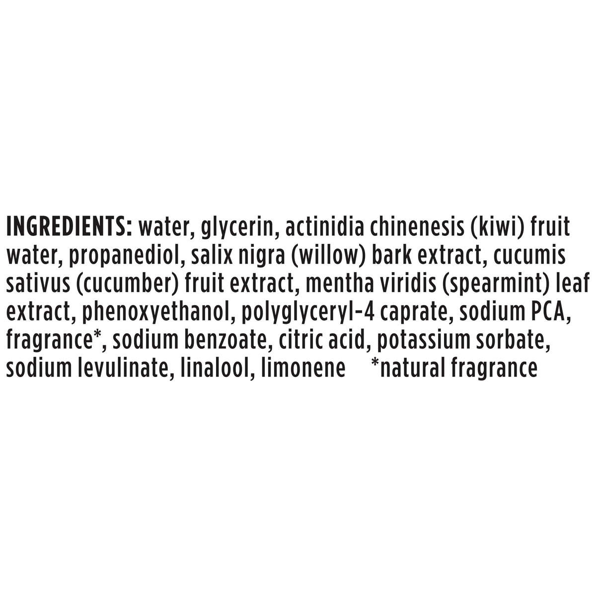 Burt's Bees cucumber slices and mask packet highlighting natural ingredient benefit