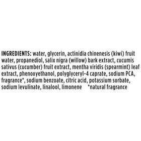 Burt's Bees cucumber slices and mask packet highlighting natural ingredient benefit