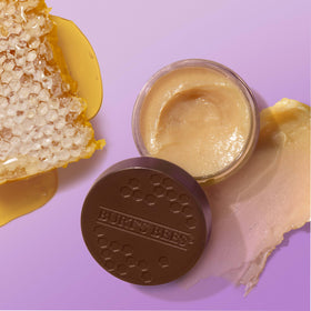 Burt's Bees product label and ingredients panel highlighting clean formula