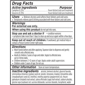 Burt's Bees product label and directions close-up for clear usage guidance