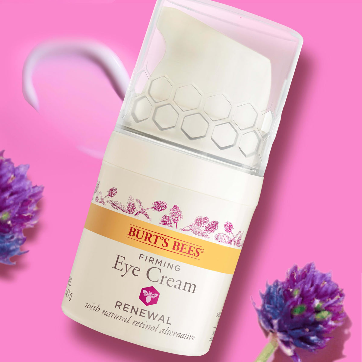 Burt's Bees on bathroom counter as part of morning routine for brighter eyes