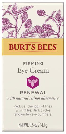 Burt's Bees jar styled on bathroom shelf to show everyday lifestyle use