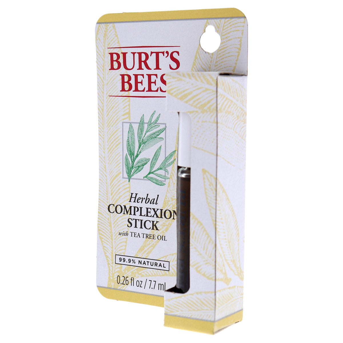 Burt's Bees lifestyle travel shot in pocket for on-the-go blemish care