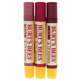 Burt's Bees close-up of shimmer texture illustrating smooth moisturizing finish