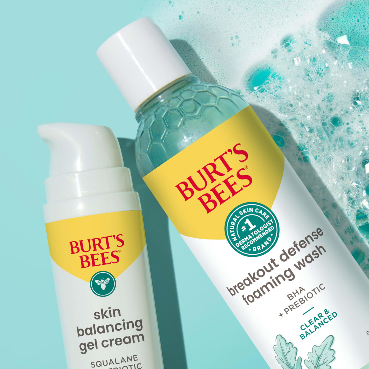 Burt's Bees in a bathroom morning routine setting showing daily use convenience