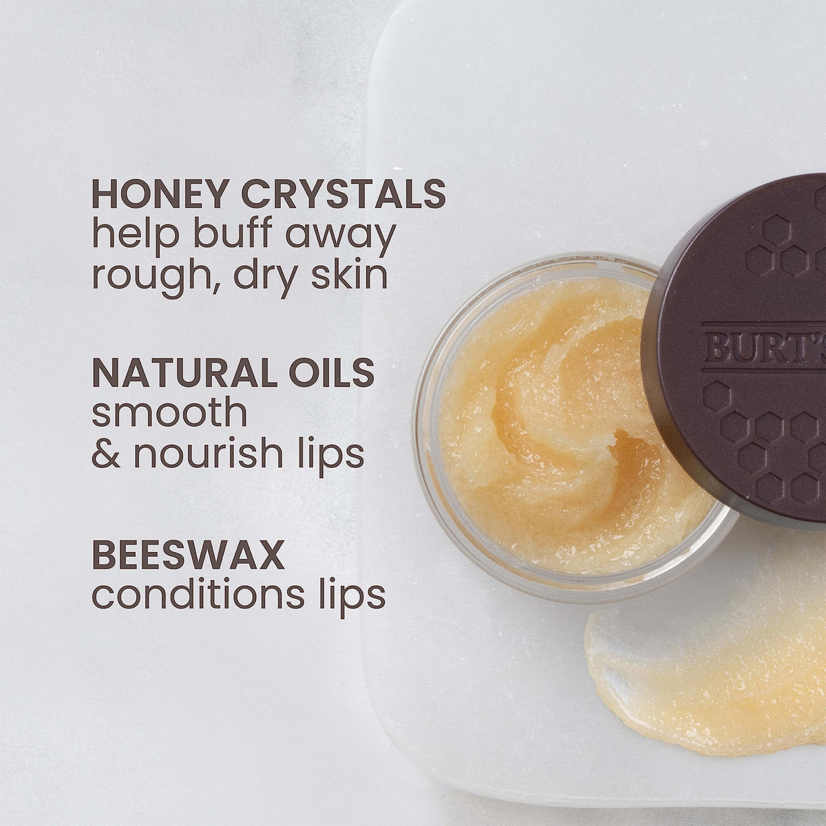 Burt's Bees overnight treatment cream close-up showing rich emollients