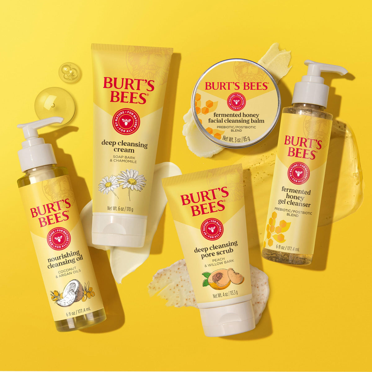 Burt's Bees pack of three boxed tubes offering value and refill
